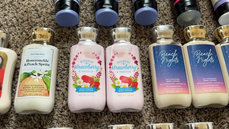 Bath and Body Works Lotion Composition